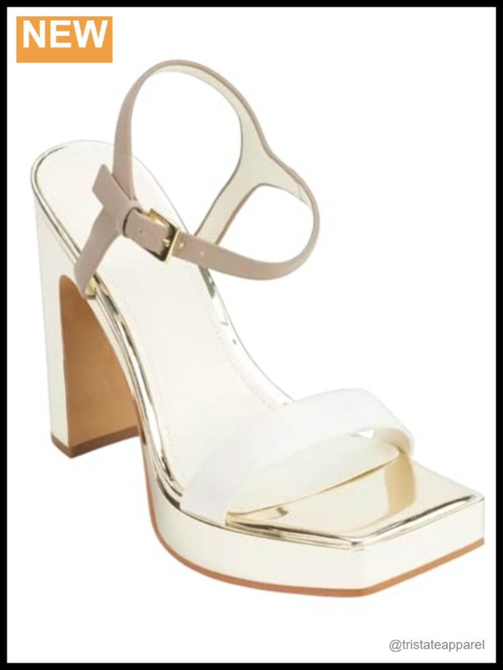 DKNY Maiden Evening Ankle Strap Platform Dress Heel Stiletto Open Toe Sandal